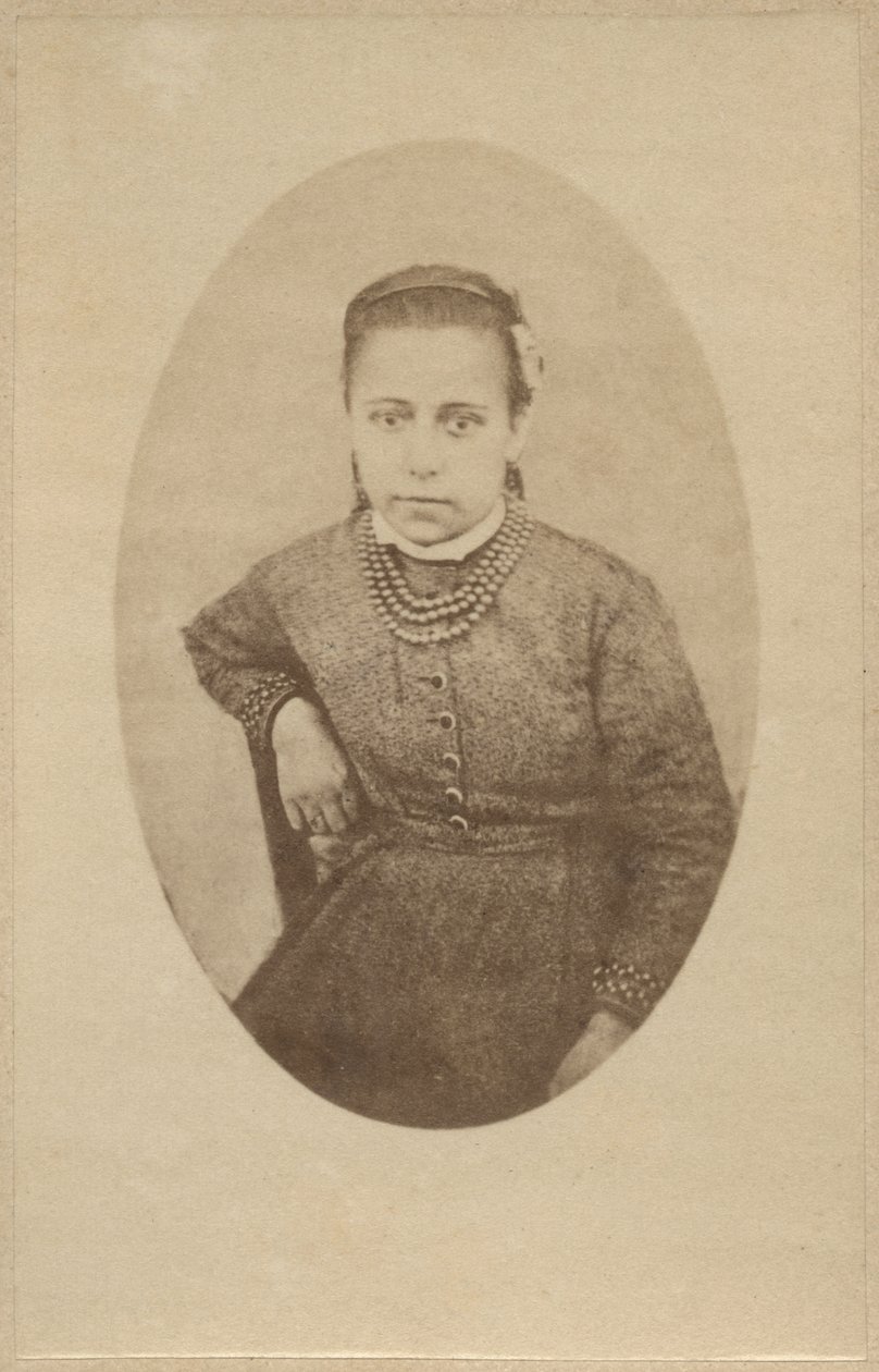 Histeria, aparência normal, ilustração de &39;Iconografia fotográfica de La Salpetriere&39; de Bourneville e P. Regnard, placa I, Paris, 1876 (impressão de albume) de Paul Regnard