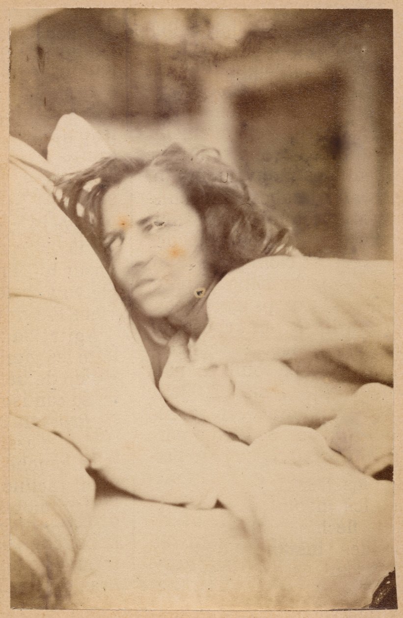 Epilepsia histérica, delírio, luxúria, apartamento XXXVI de &39;Iconografia fotográfica de La Salpetriere&39; por Bourneville e P. Regnard, Paris, 1876 (albumen print) de Paul Regnard