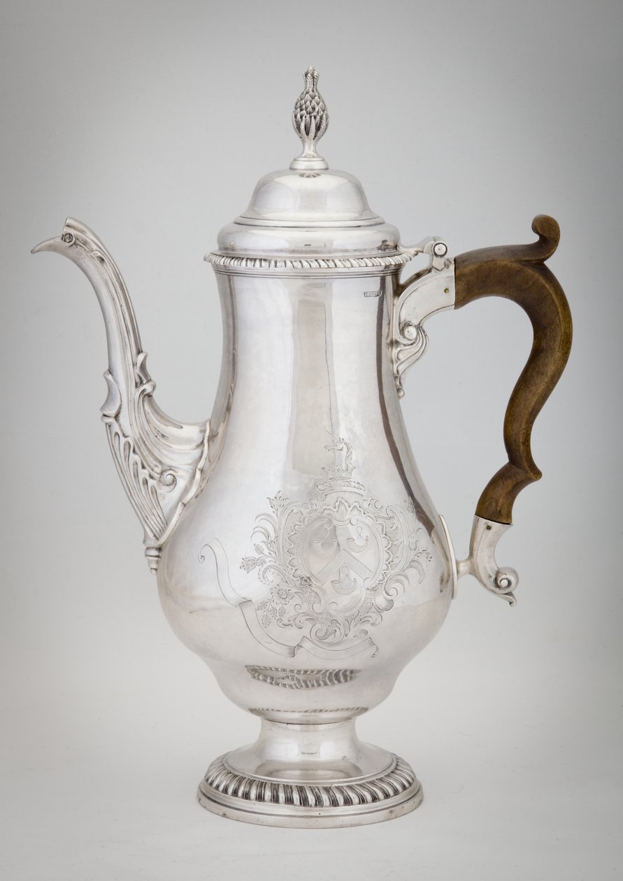 Cafeteira, 1773 de Paul Revere