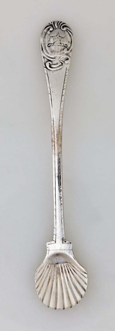 Mostarda ou colher de sal, 1781 de Paul Revere