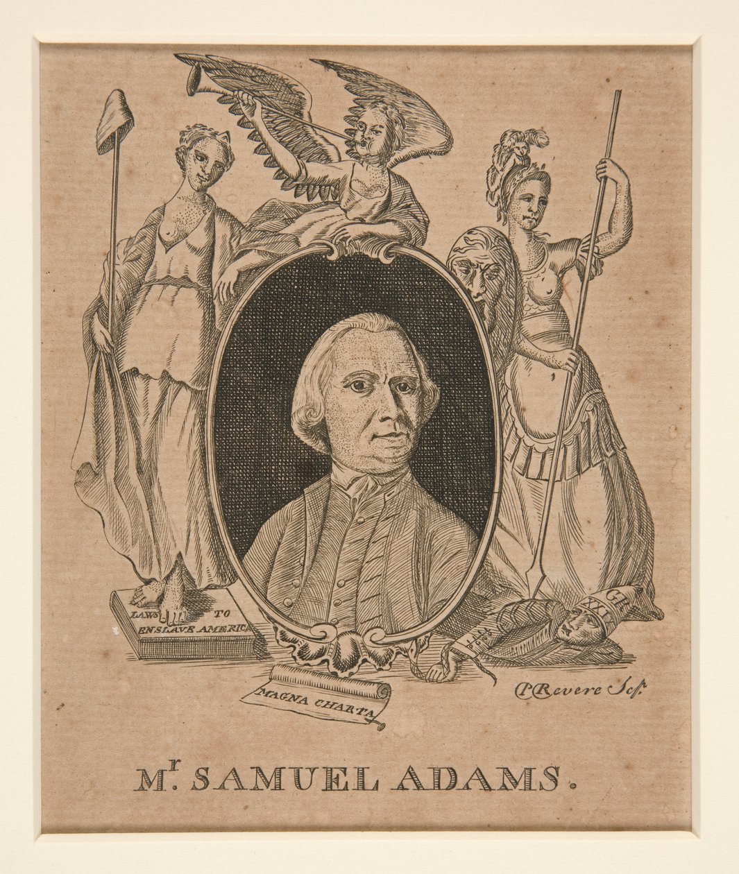 Samuel Adams de Paul Revere
