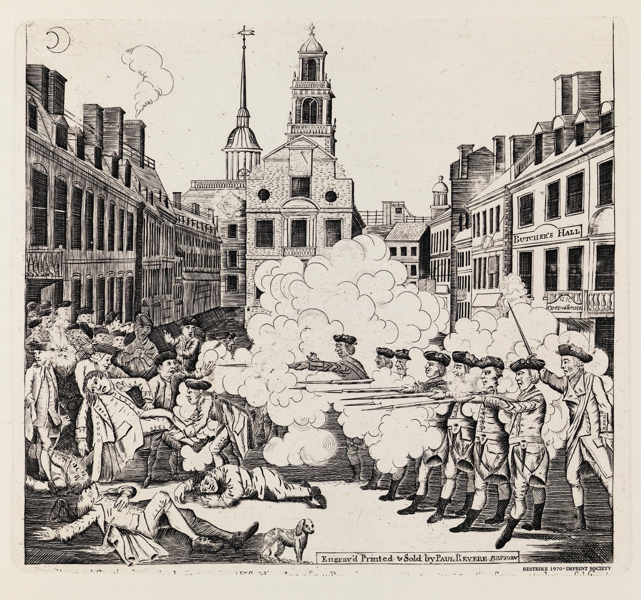 O massacre sangrento de Paul Revere
