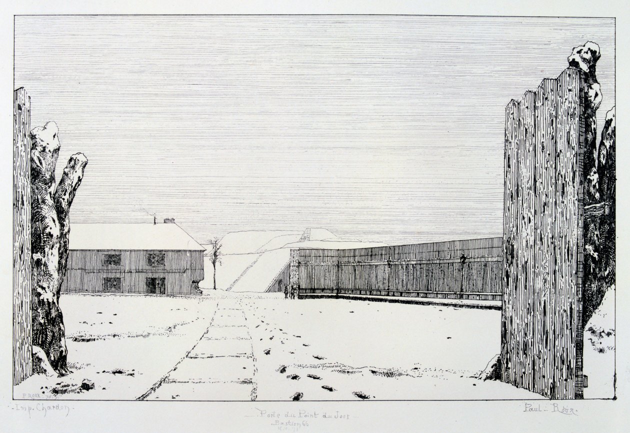 Bastião 66, Cerco a Paris, 1870-1871 de Paul Roux