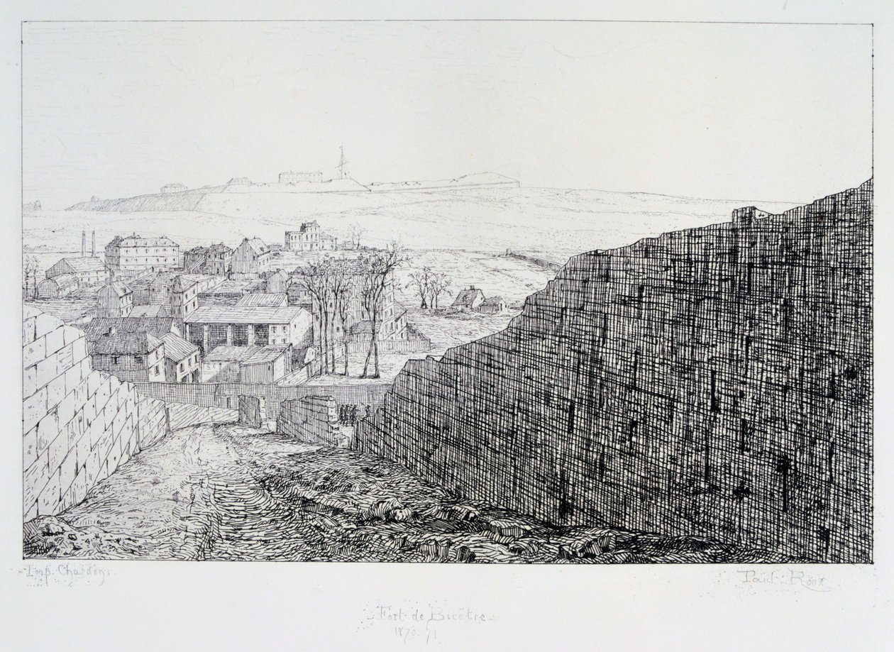 Forte de Bicetre, Cerco a Paris, 1870-1871 de Paul Roux