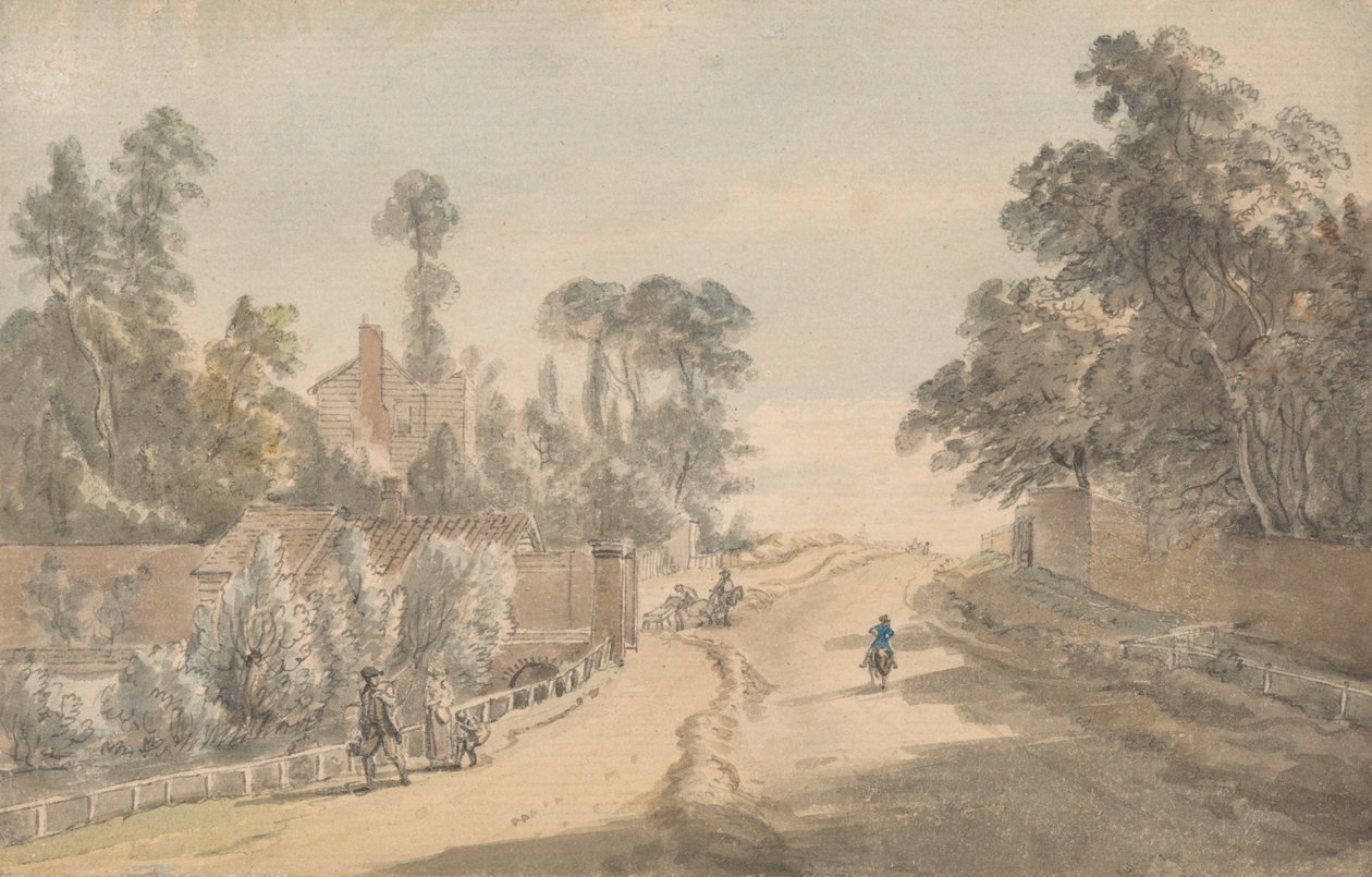 Bayswater - Londres de Paul Sandby