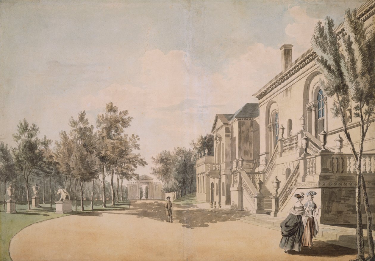 Casa Chiswick, 1766-1768 de Paul Sandby