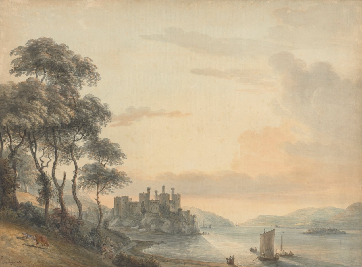Castelo Conway de Paul Sandby