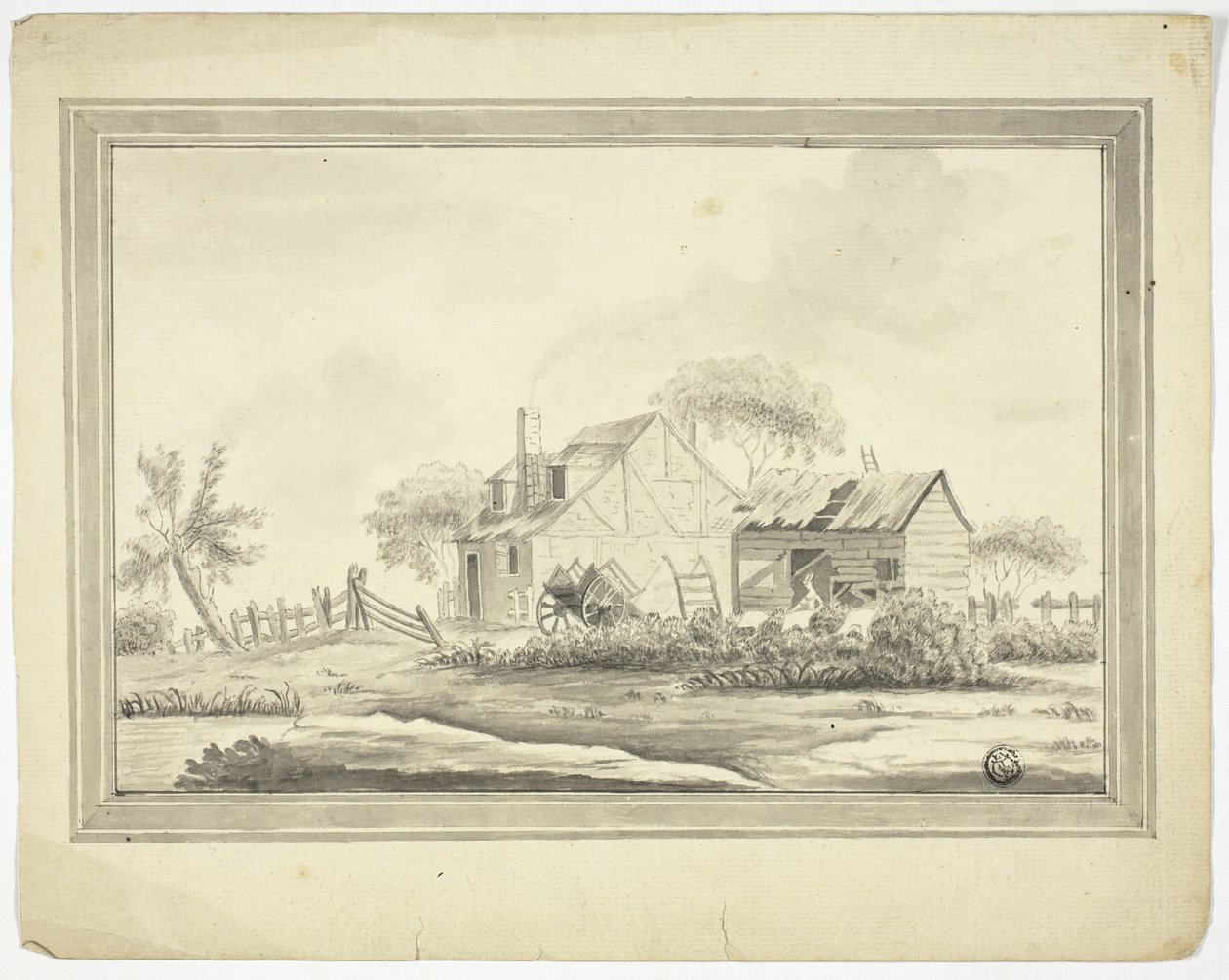 Casa de fazenda de Paul Sandby