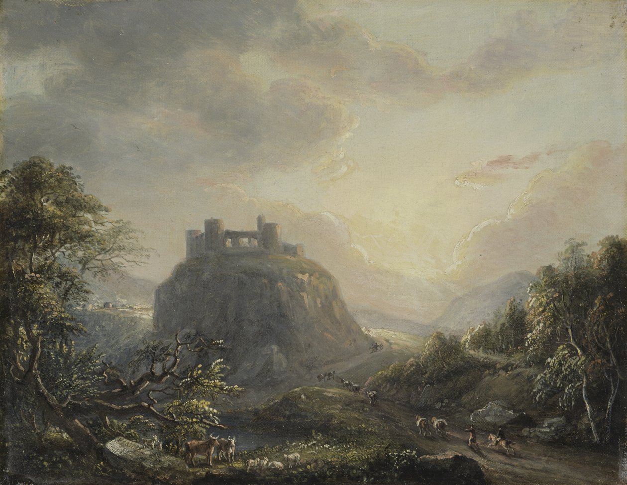 Paisagem com Castelo de Paul Sandby