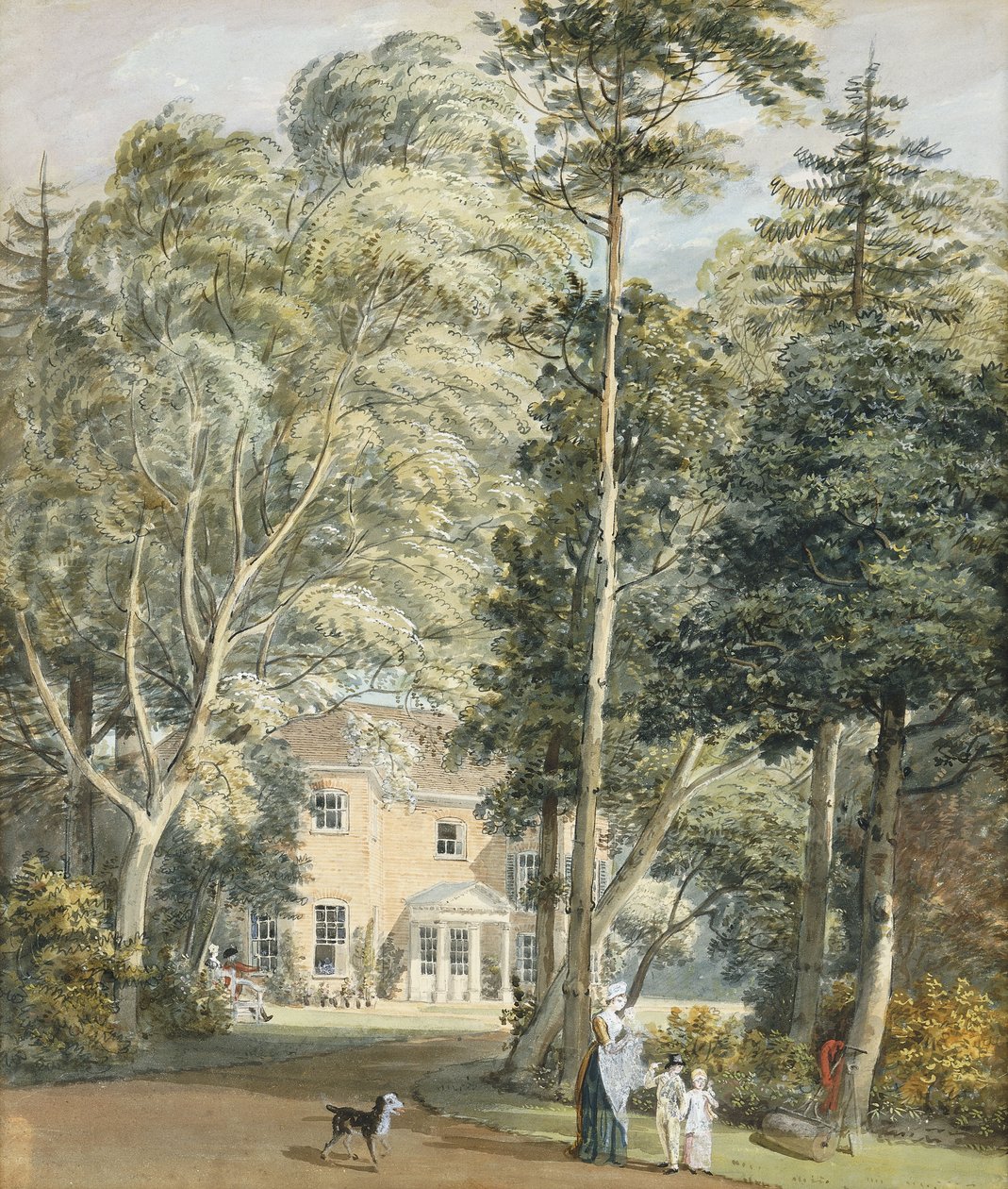 O vice-guarda florestal, Windsor Great Park, de Paul Sandby