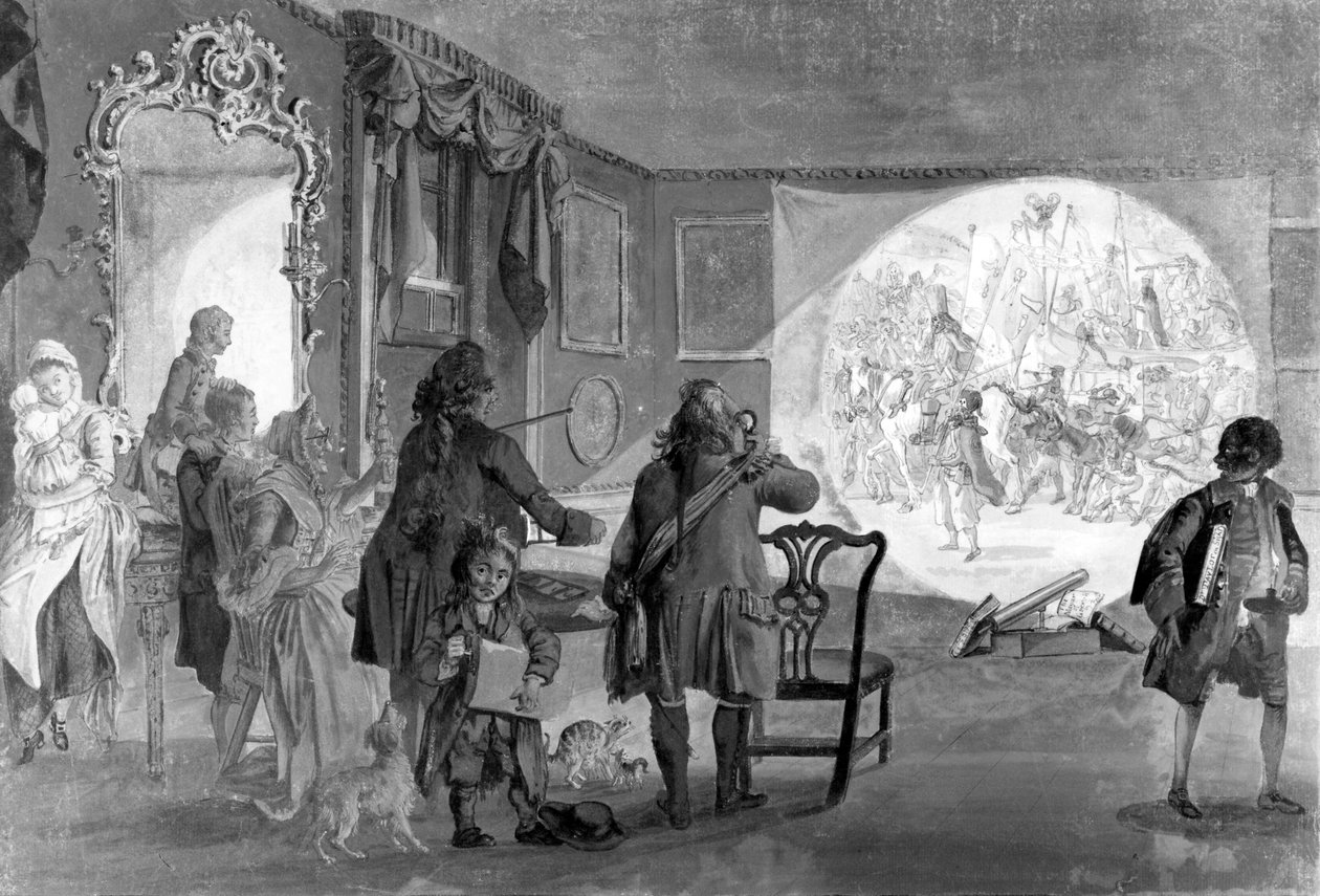 A Lanterna Mágica de Paul Sandby