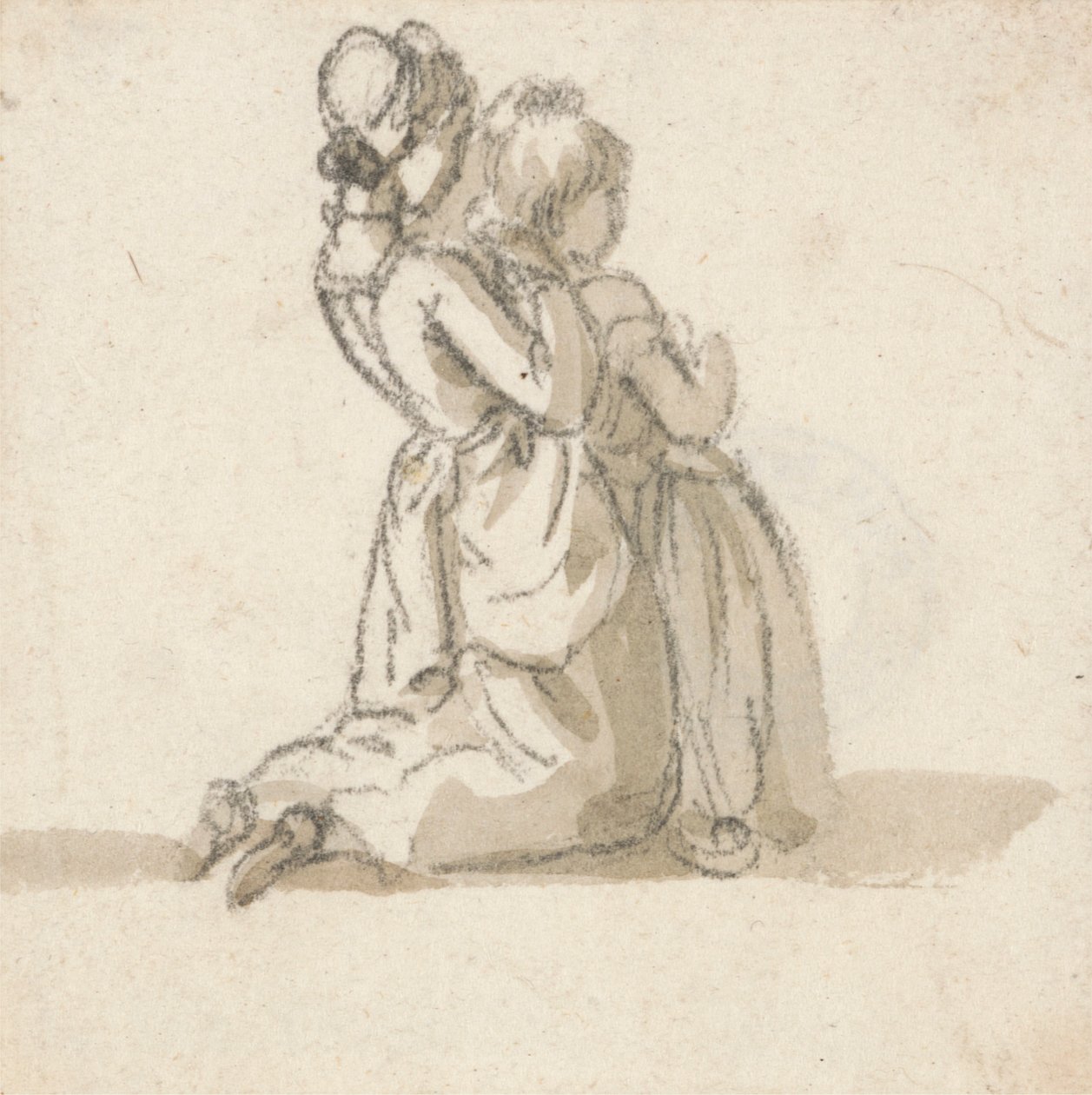 A casa de banho de Paul Sandby