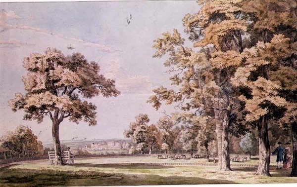 Castelo de Windsor: do Grande Parque de Paul Sandby