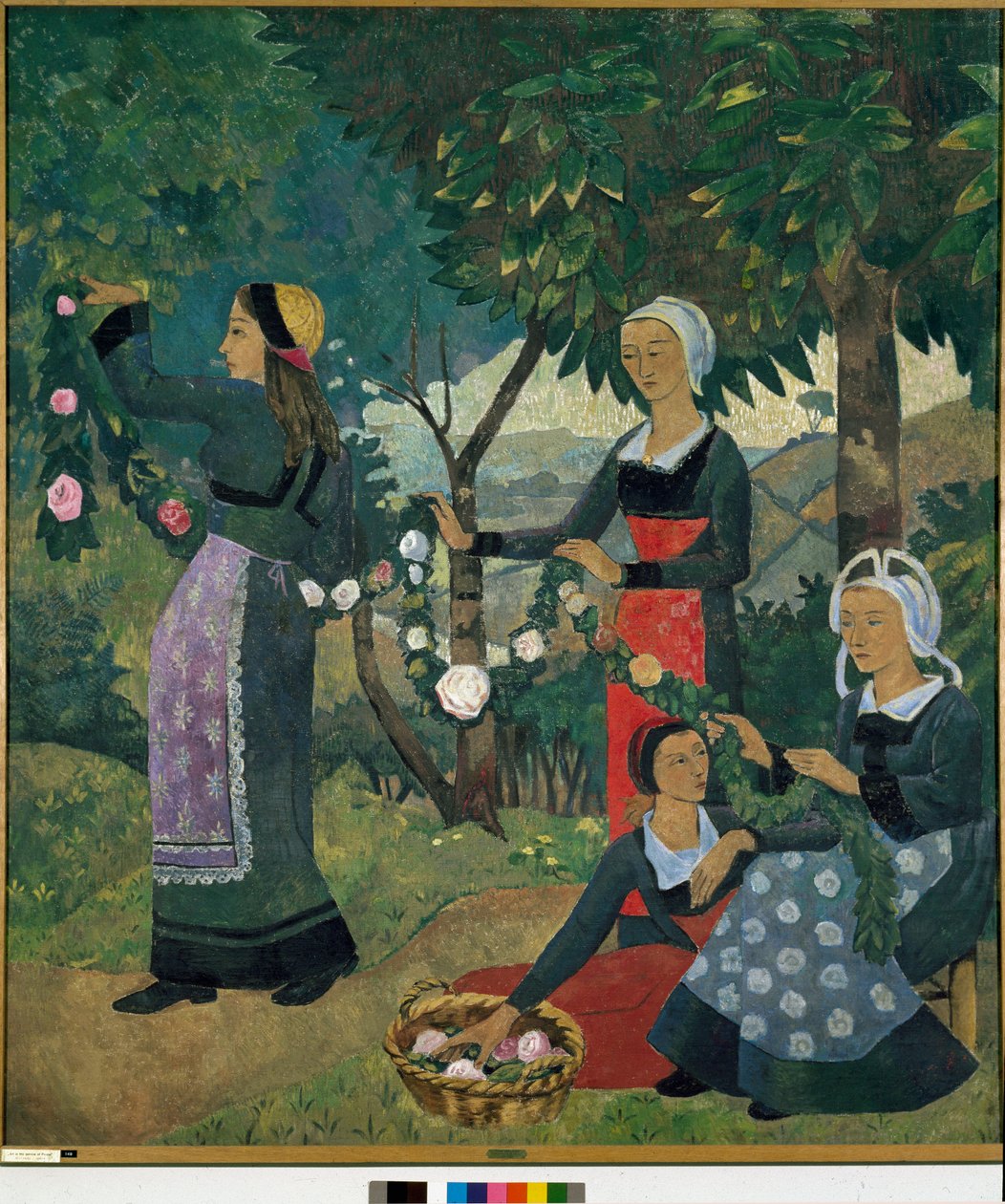 A guirlanda de rosas de Paul Sérusier