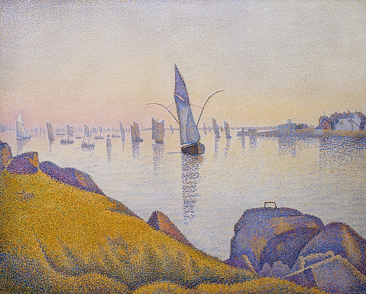 Abendruhe, Concarneau, Opus 220 (Allegro Maestoso). 1891 de Paul Signac