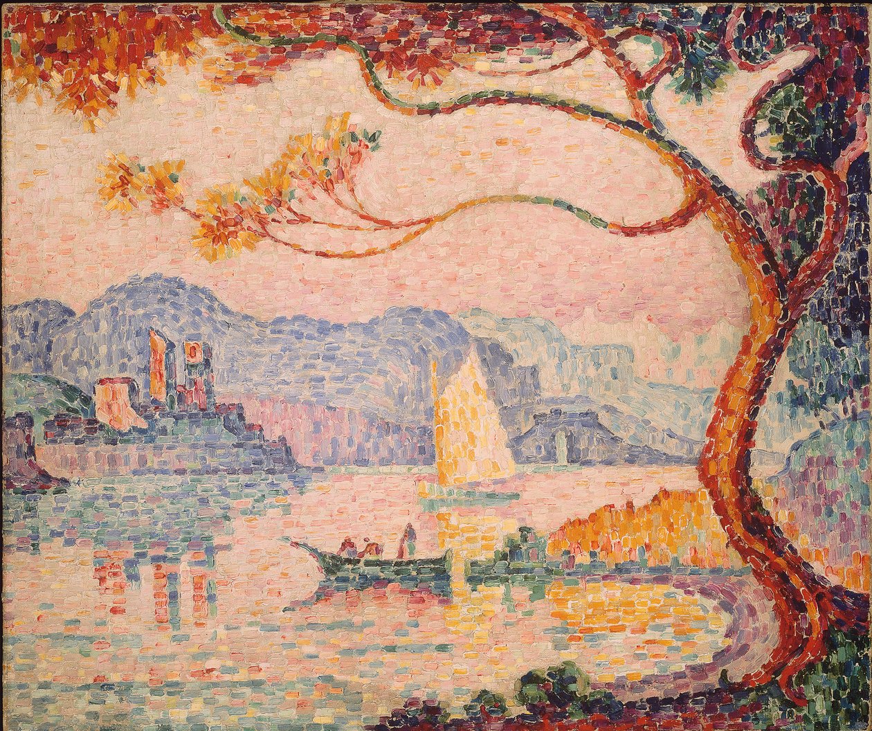 Antibes, Petit Porto de Bacon, 1917 de Paul Signac