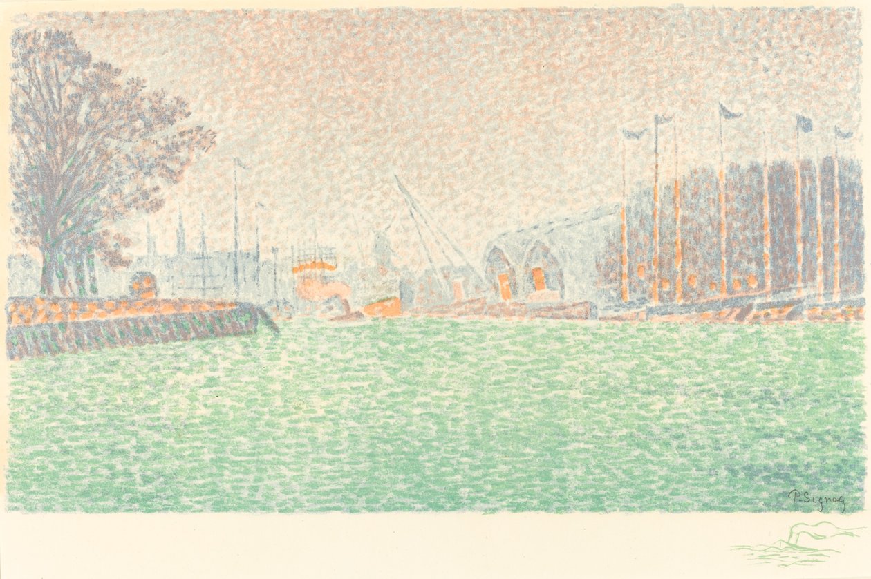 No Flushing (A Flesingue) de Paul Signac