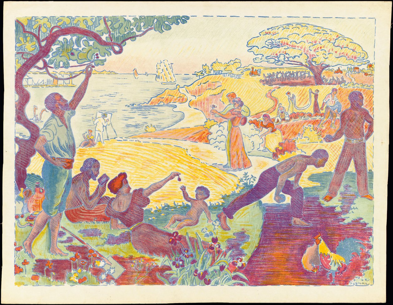 No momento da harmonia de Paul Signac