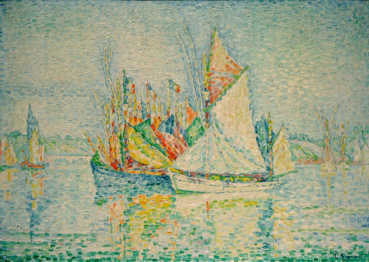 Concarneau, (O Porto) de Paul Signac