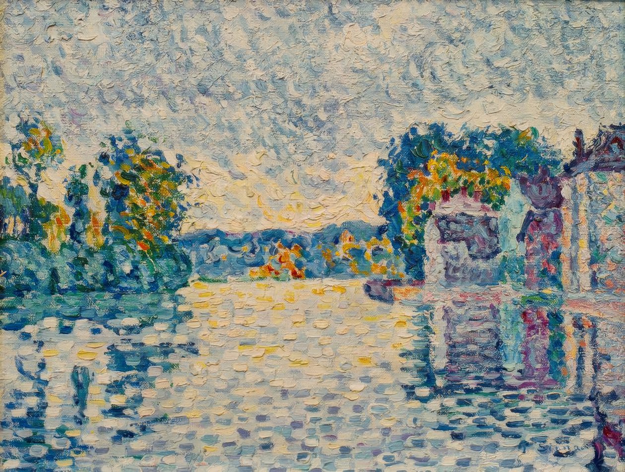 O Sena em Samois de Paul Signac