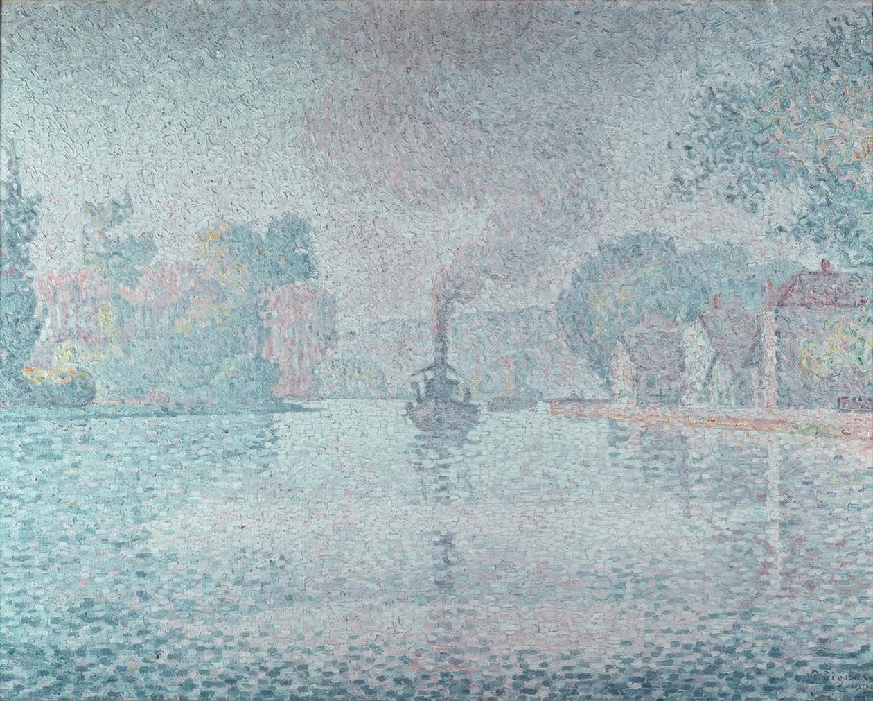 O Sena em Samois de Paul Signac