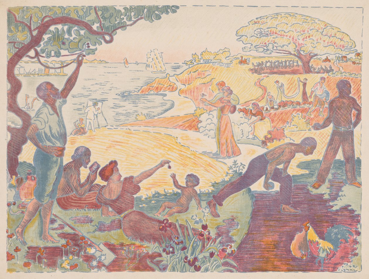 Tempos harmoniosos de Paul Signac