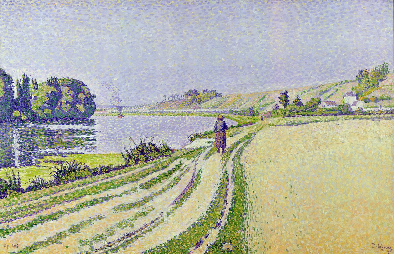 Herblay, La River de Paul Signac