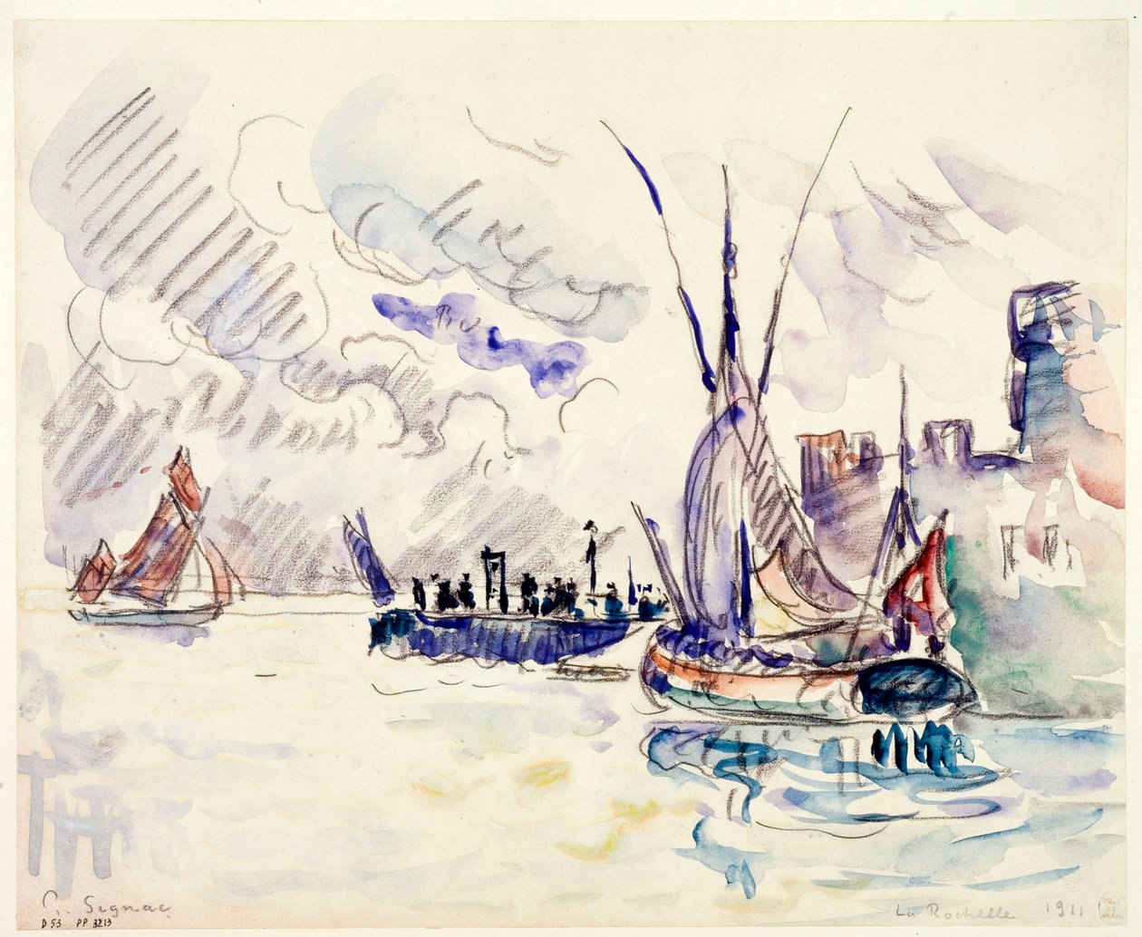 La Rochelle de Paul Signac