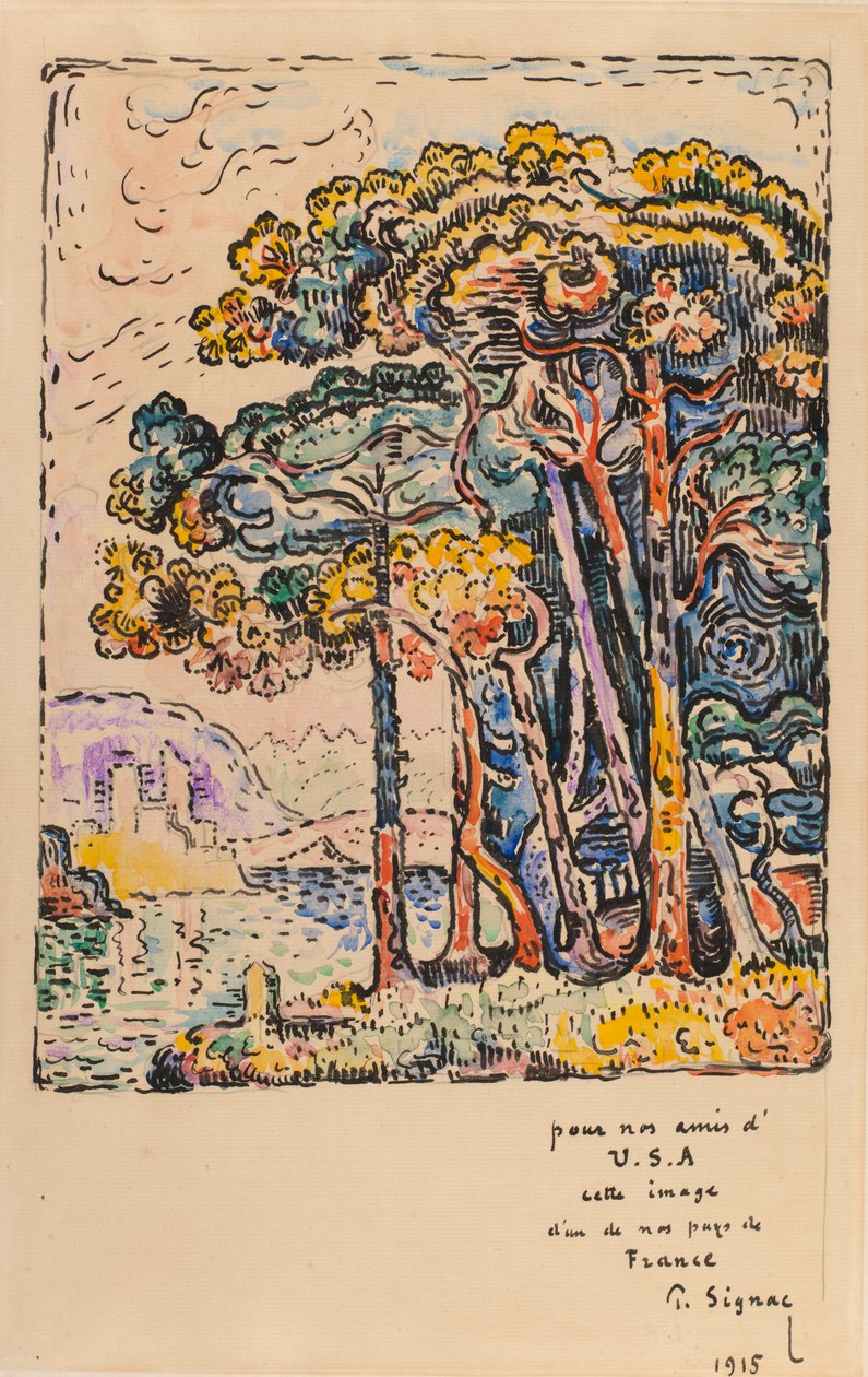 Paisagem, 1915. de Paul Signac