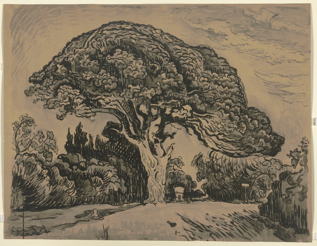 Le Pin Bertaud de Paul Signac