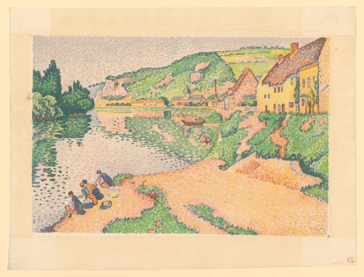 Les Andelys de Paul Signac