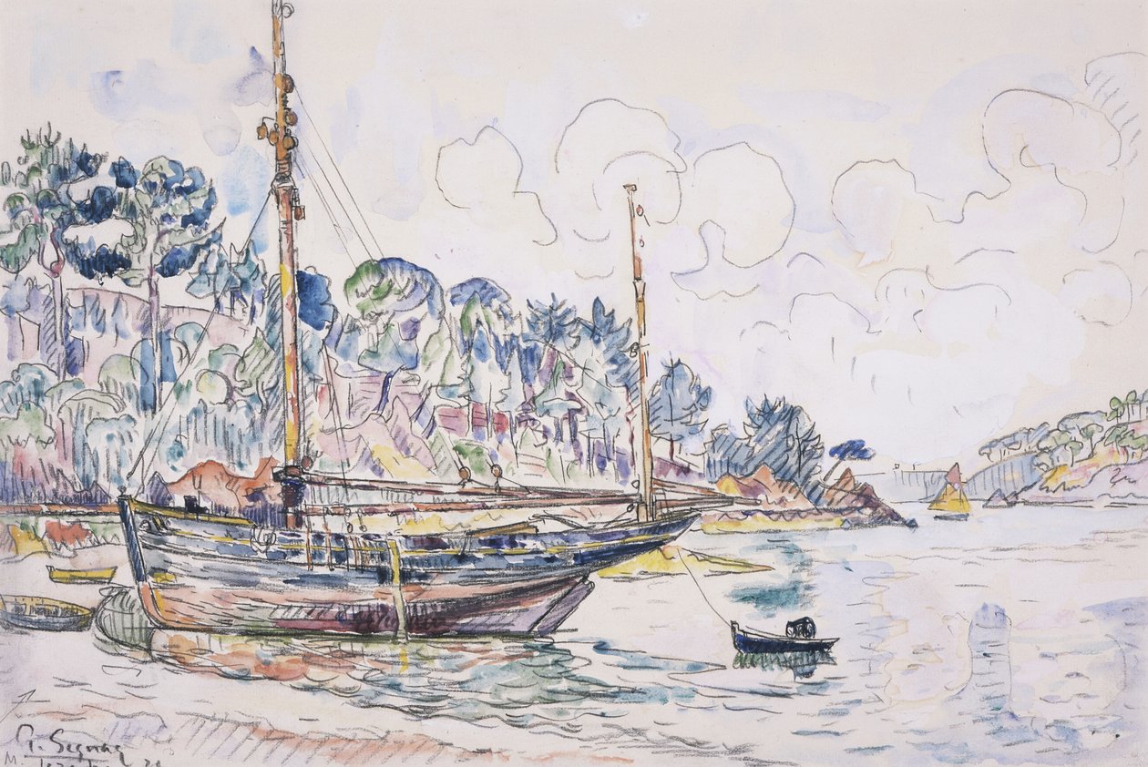 Lézardrieux: a costa de Paul Signac