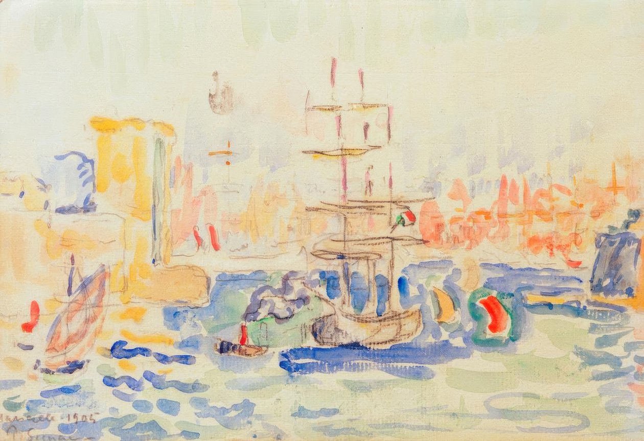 Marselha de Paul Signac