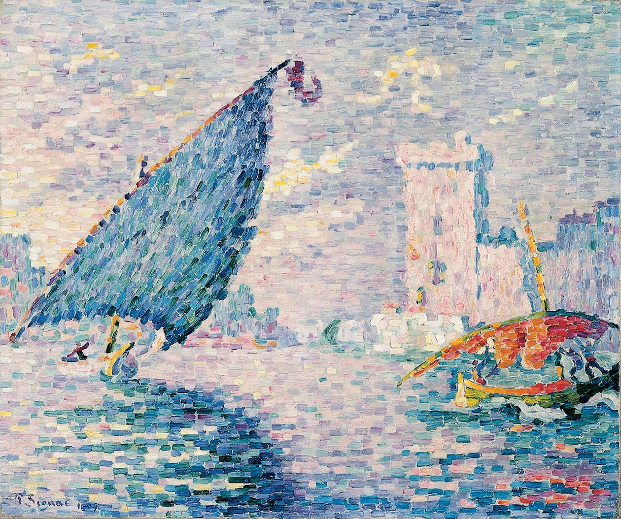 Marselha, Barcos De Pesca, 1907 de Paul Signac