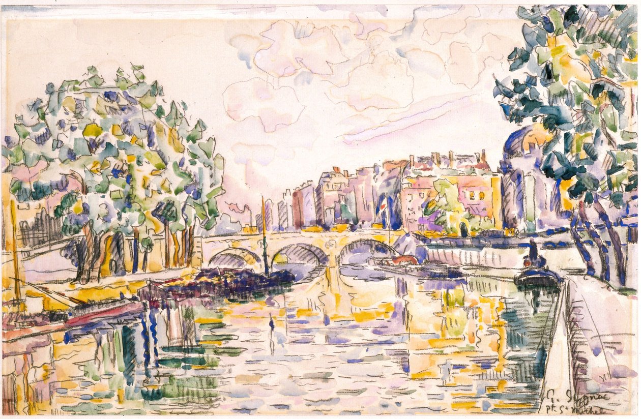 Pont Saint-Michel de Paul Signac