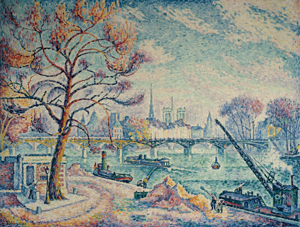 Pont des Arts de Paul Signac