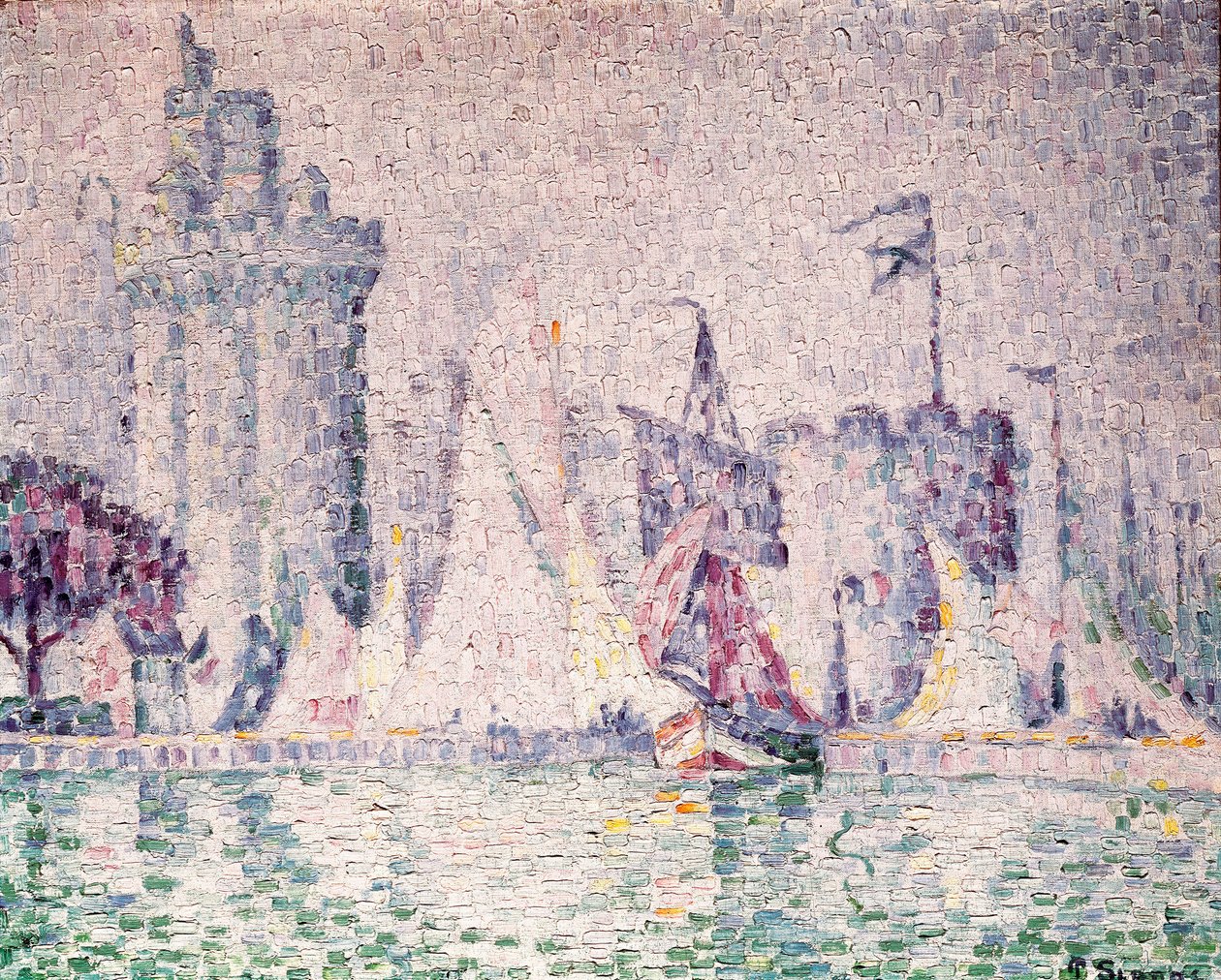 Porto de La Rochelle de Paul Signac