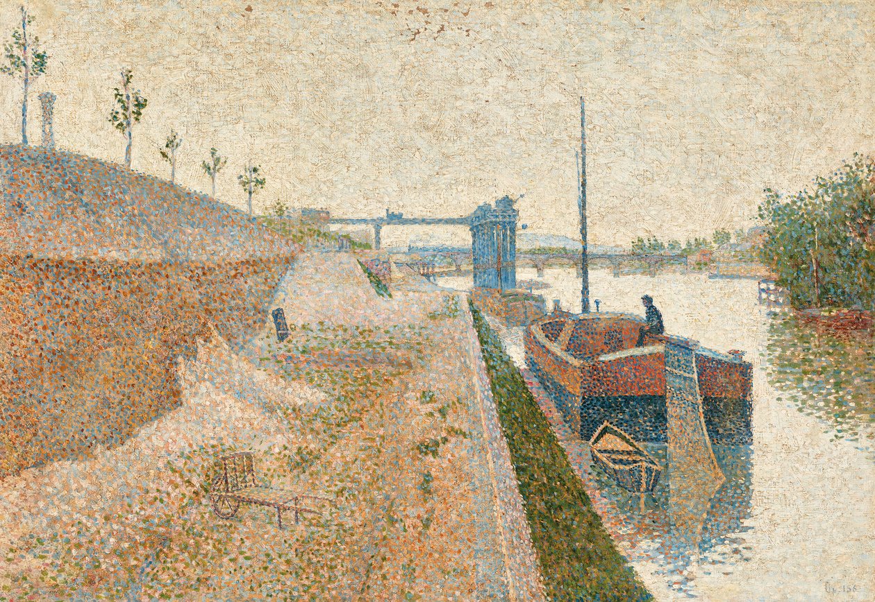 Quai de Clichy de Paul Signac