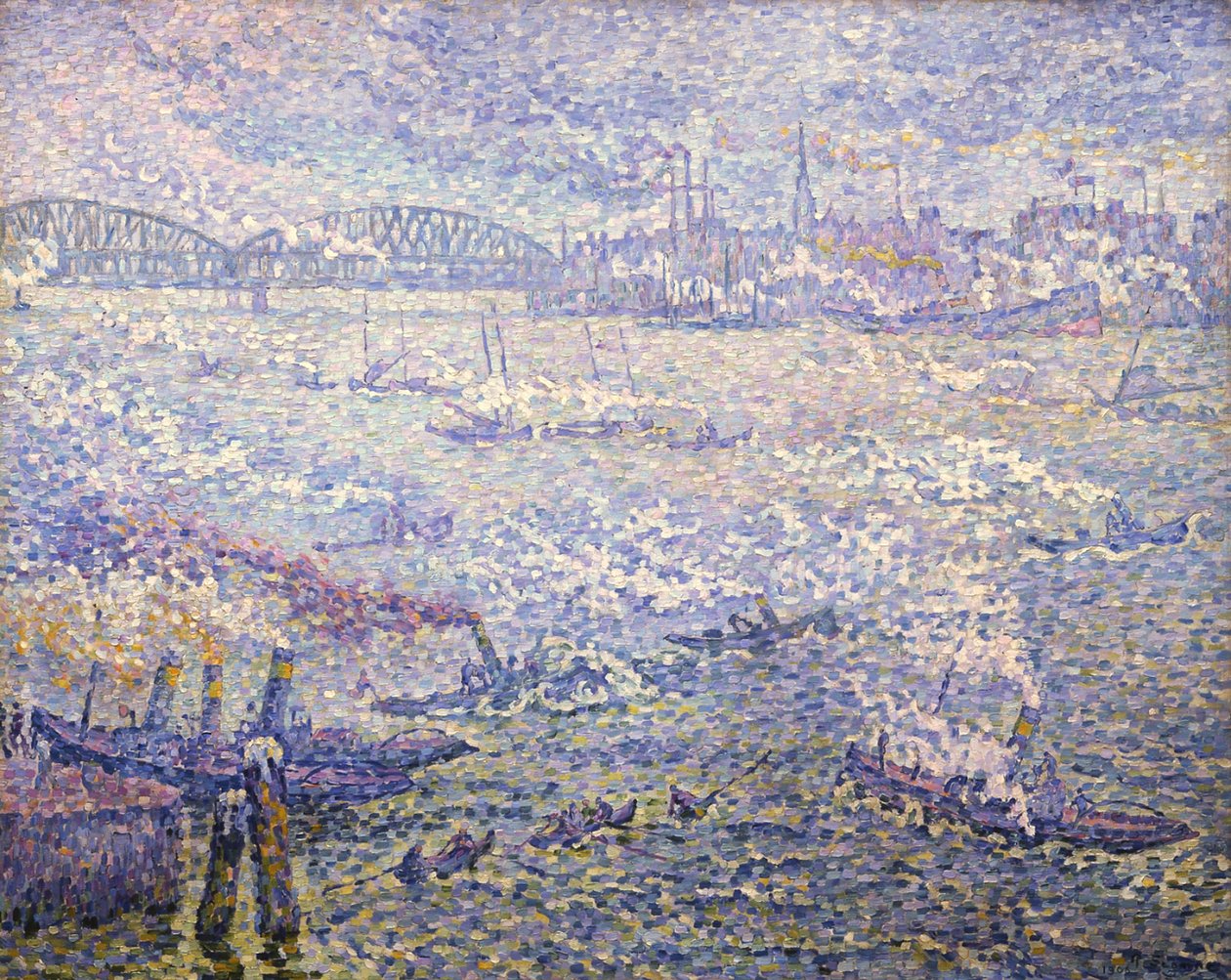 Rotterdam. Fumaça de Paul Signac