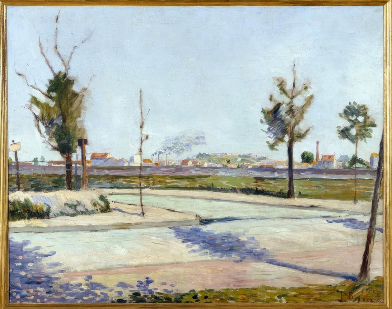 Estrada de Gennevilliers de Paul Signac