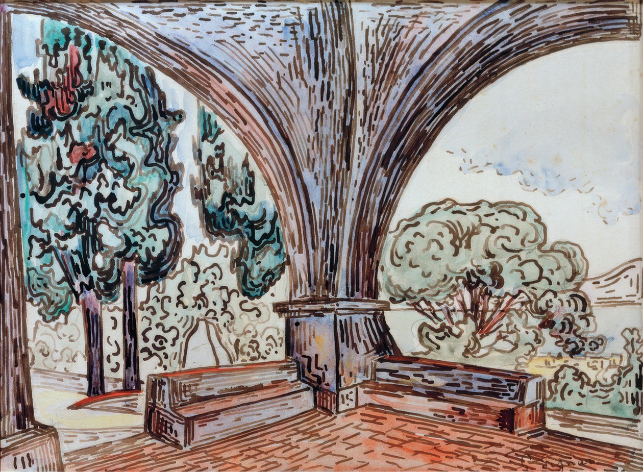 Saint-Tropez, a capela de Sainte-Anne de Paul Signac
