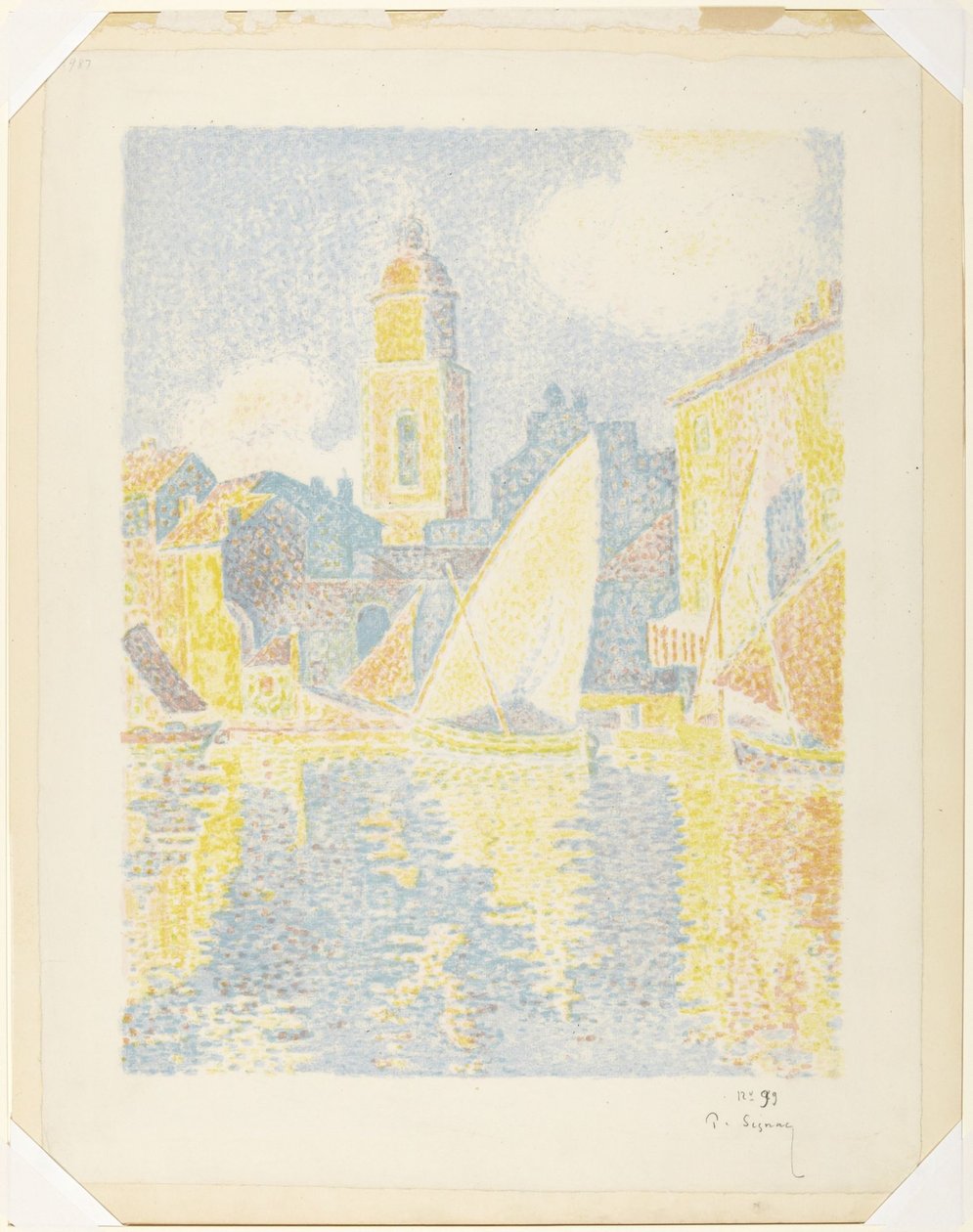 Saint-Tropez, França de Paul Signac