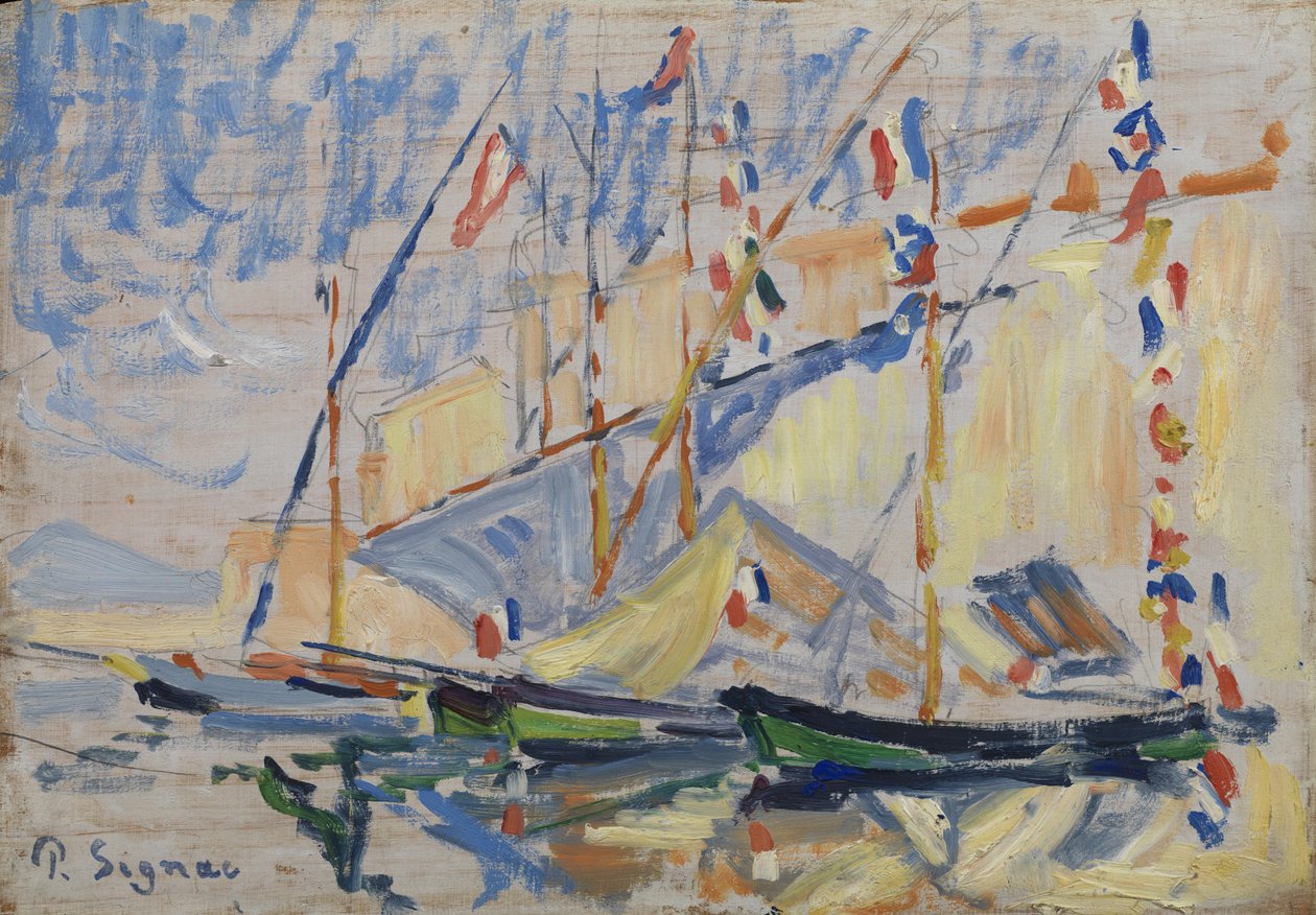 Saint Tropez, c.1893 de Paul Signac