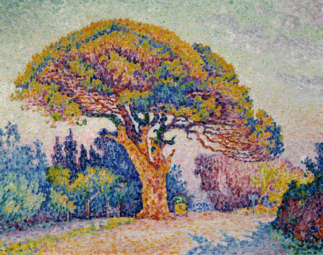 Signac, pinheiro de Bertaud de Paul Signac