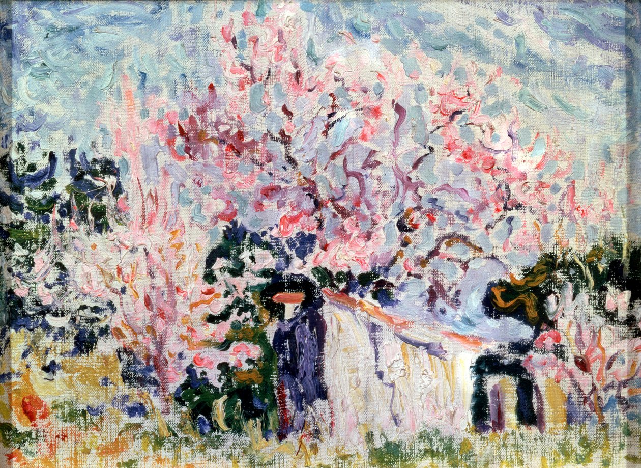Primavera em Provence, 1903. de Paul Signac