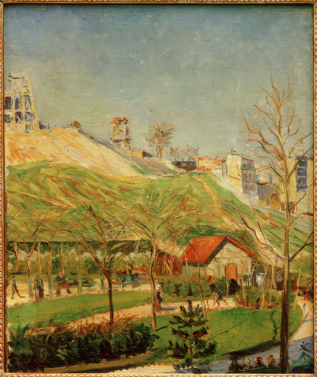 Praça Saint-Pierre (construção do Sagrado Coração) de Paul Signac