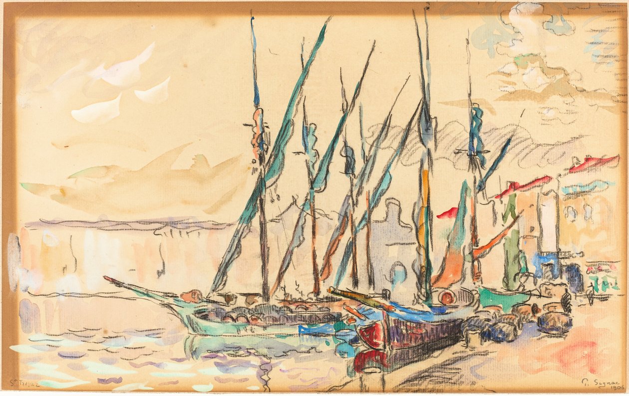St Tropez de Paul Signac