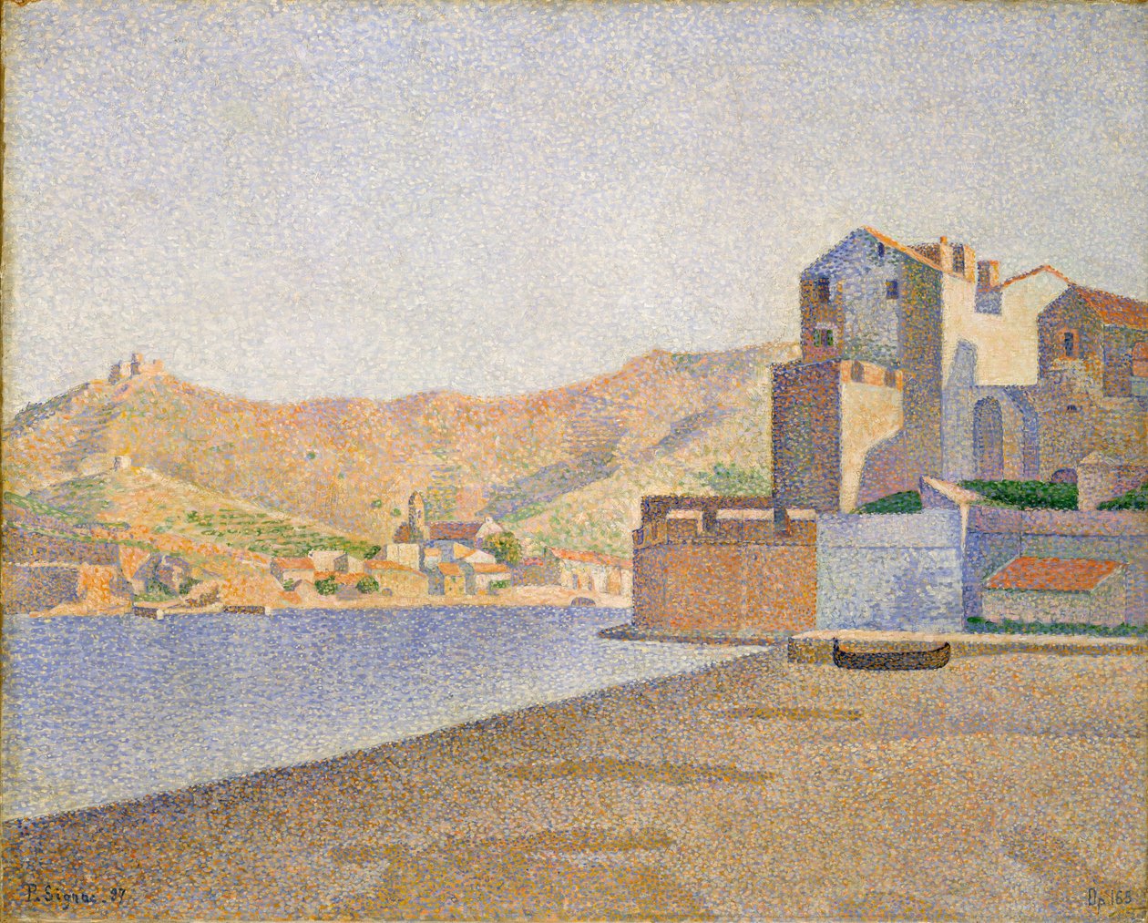 The Town Beach, Collioure, Opus 165 de Paul Signac