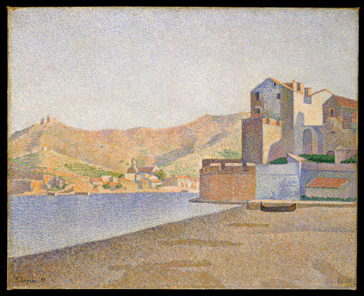The Town Beach, Collioure, opus 165 de Paul Signac