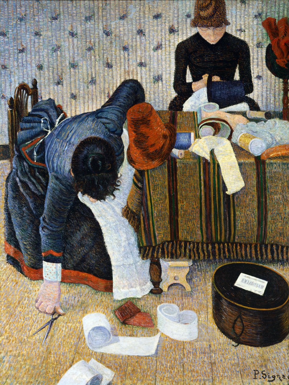 Os moleiros de Paul Signac (1863-1935) de Paul Signac